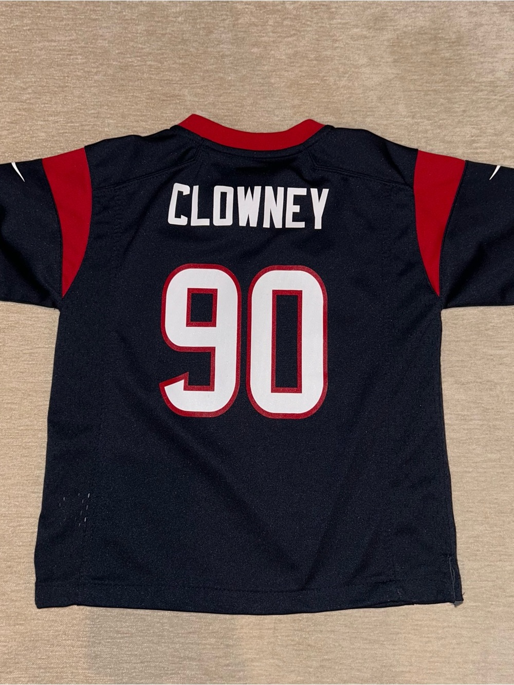 Kids Texans Clowney Football Jersey Size L